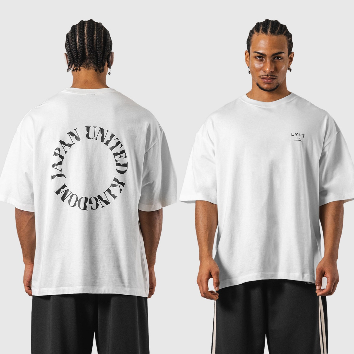 Streetwear Brand Rings - Halka Büyük Beyaz Vintage Fitness Trend