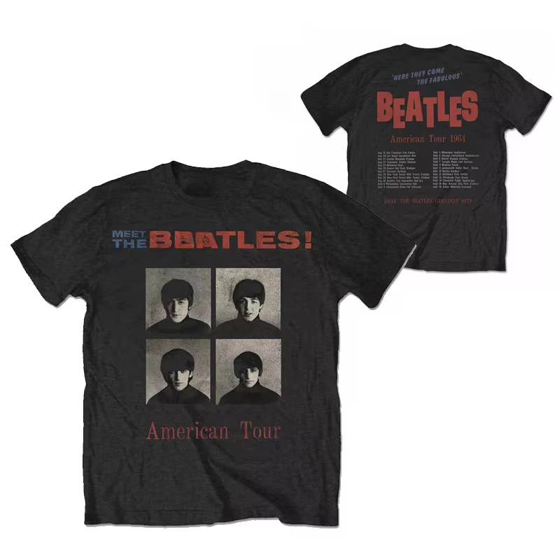 Streetwear Brand Popular - 1964'te The Beatles Lennon Grubu Günlük