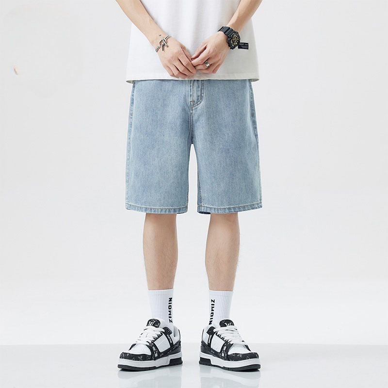 Yaz erkek günlük kot şort gevş - Fear Of God Essential incelemesi ve fiyatı