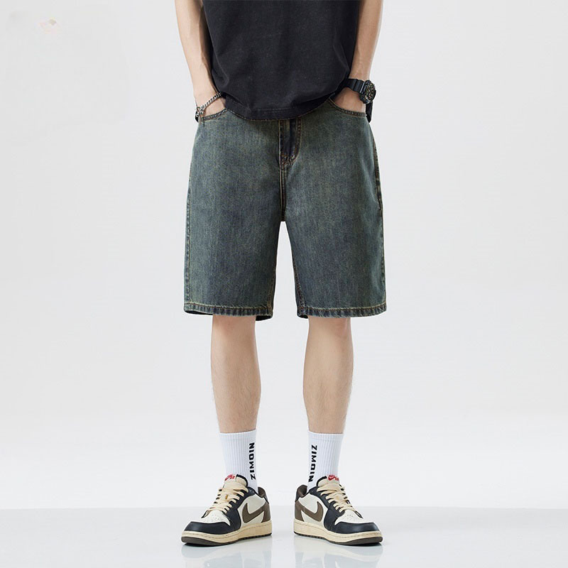 Yaz erkek günlük kot şort gevş - Fear Of God Essential incelemesi ve fiyatı