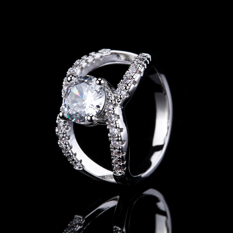 925 ayar gümüş parlak zirkonya - Streetwear Brand Rings incelemesi ve fiyatı