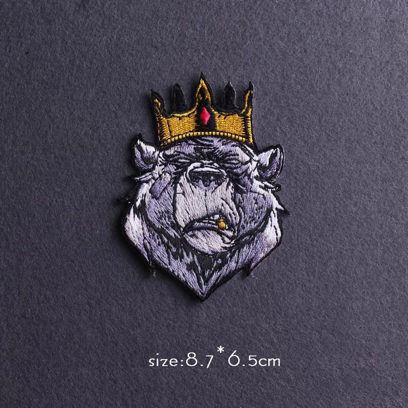 Hippi/Punk yama nakış yamaları - Streetwear Brand Stickers incelemesi ve fiyatı