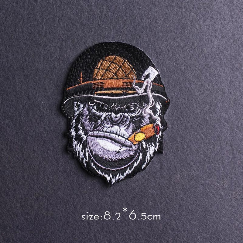 Hippi/Punk yama nakış yamaları - Streetwear Brand Stickers incelemesi ve fiyatı