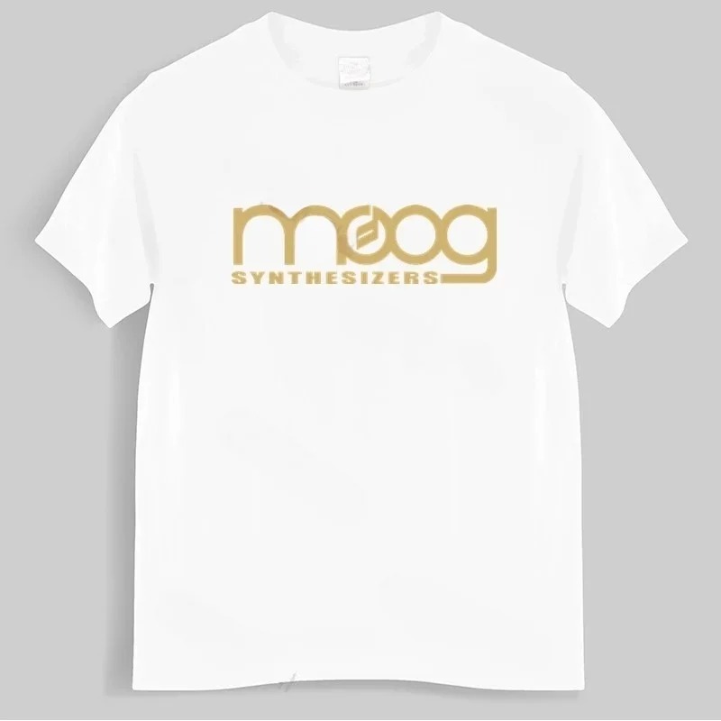 Moog Synthesizer siyah baskı T - Streetwear Brand Clothing incelemesi ve fiyatı