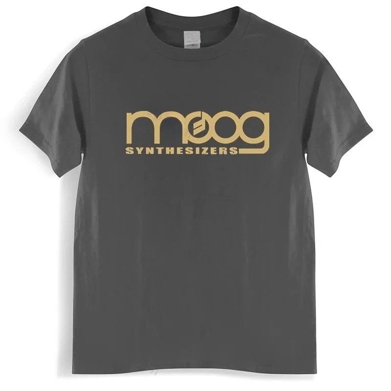 Moog Synthesizer siyah baskı T - Streetwear Brand Clothing incelemesi ve fiyatı
