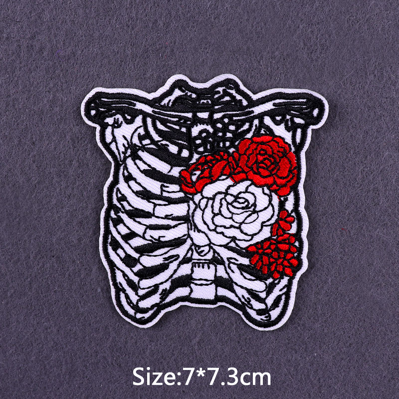 Gem kalp etiket işlemeli yamal - Streetwear Brand Stickers incelemesi ve fiyatı