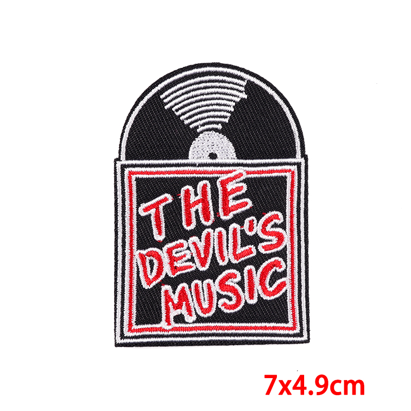 Işlemeli yamalar DIY Punk/rock - Streetwear Brand Stickers incelemesi ve fiyatı